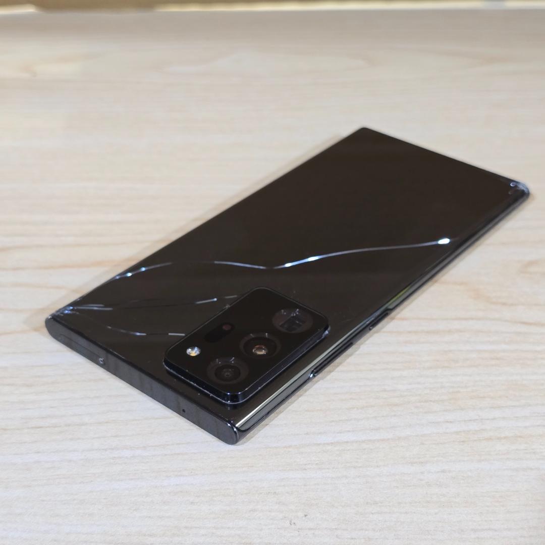 Galaxy Note 20 Ultra 5G 裏面に割れ有 機能は正常に動作可