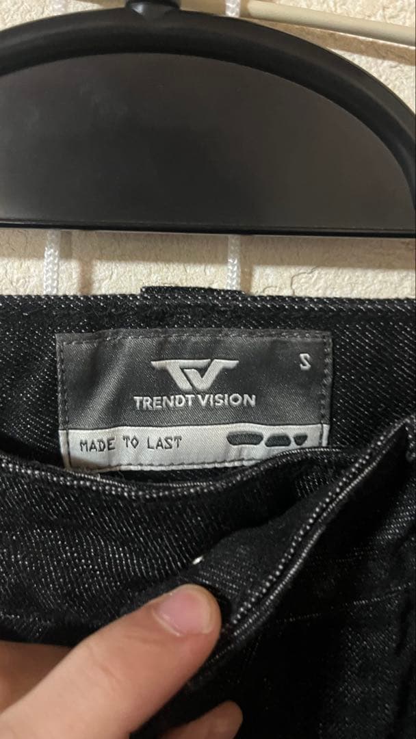 専用Trendt Vision Raw Baggy Denim Jeans