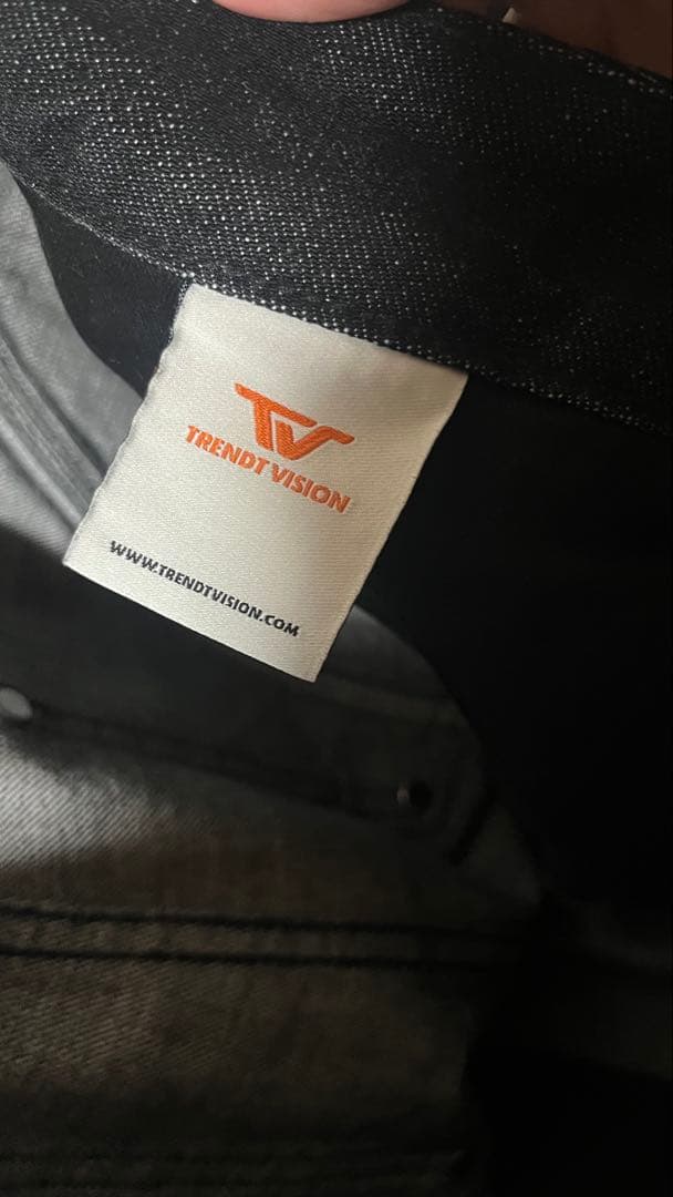 専用Trendt Vision Raw Baggy Denim Jeans