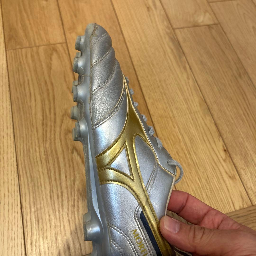 Mizuno Morelia 2 Pro シルバー/ゴールド 27.5cm