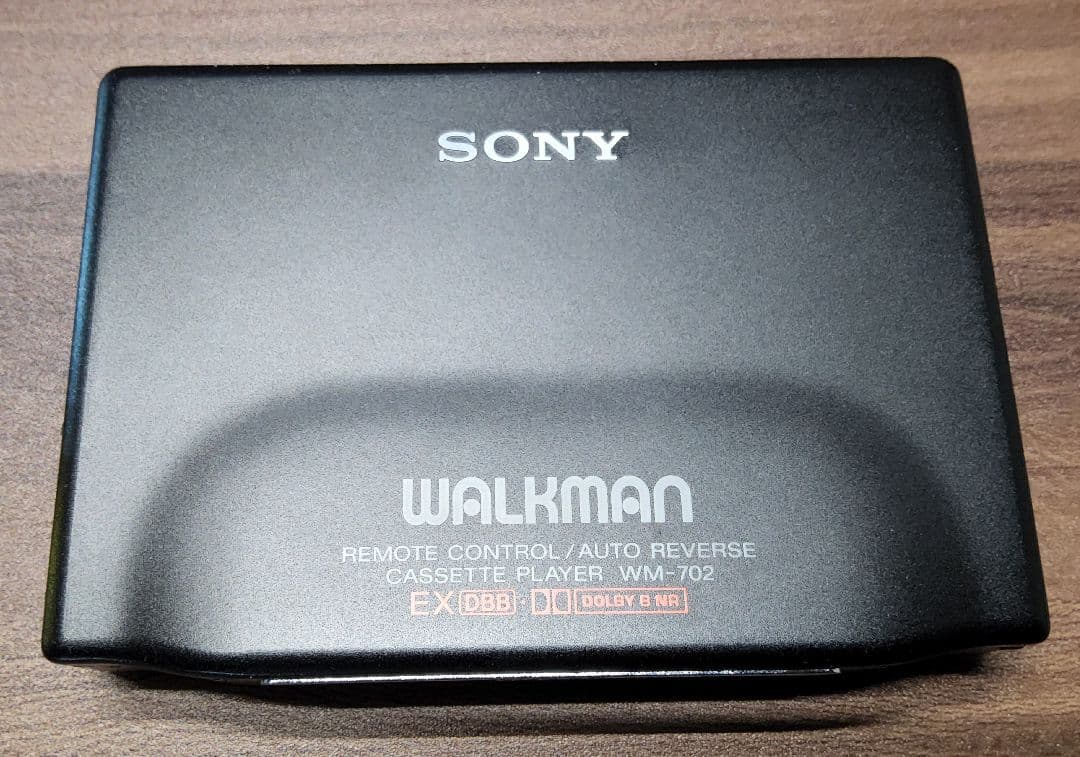【新品同様 レア！】SONY ウォークマン WM-702 ブラック 整備済み
