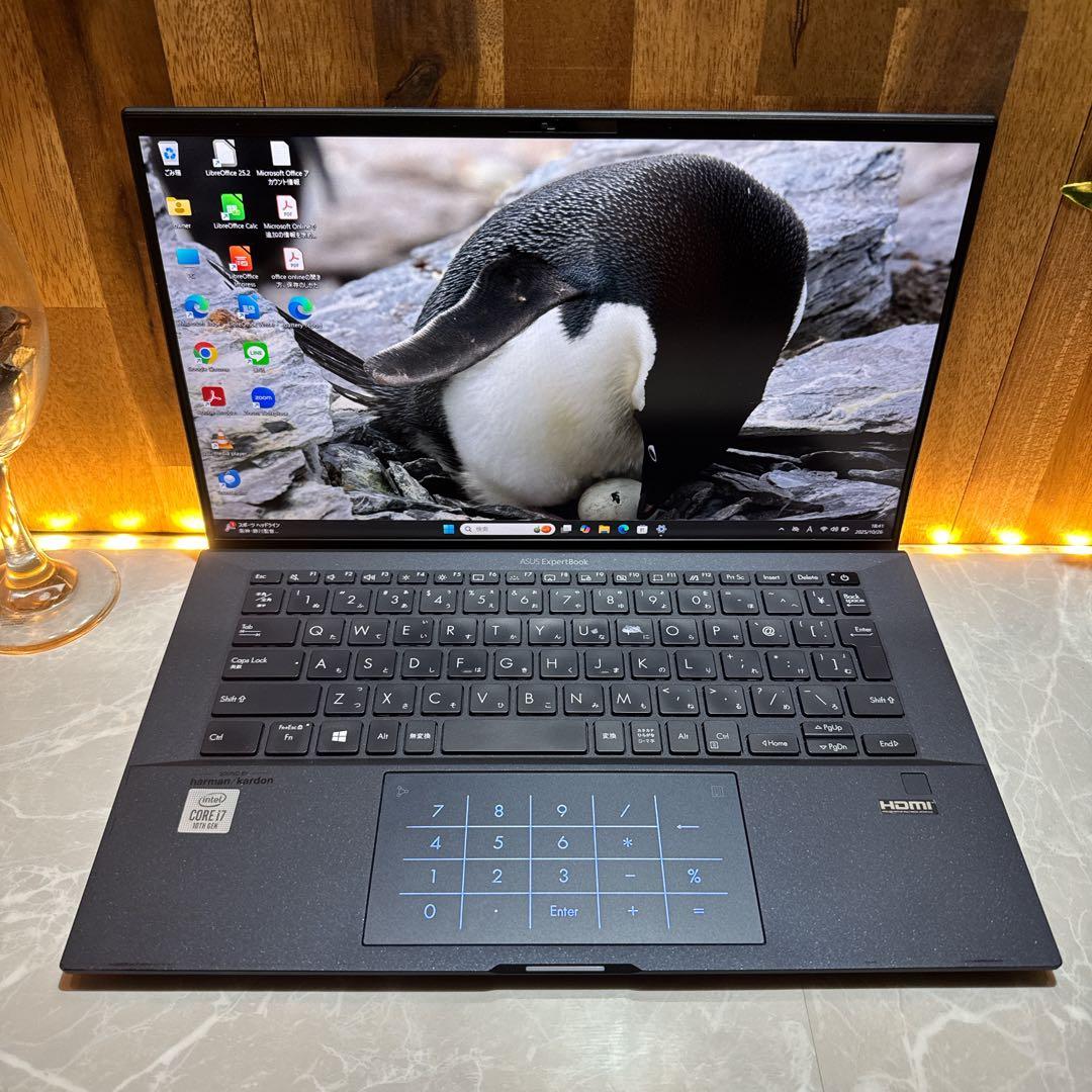 おすすめ‼️ASUS☘最高峰i7☘第10世代☘メモリ16GB☘ノートパソコン
