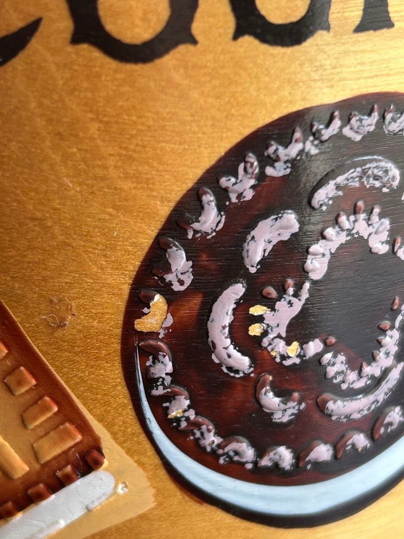 ヴィンテージ　木製クッキージャー　ビスケット　アンティーク　古道具　USA