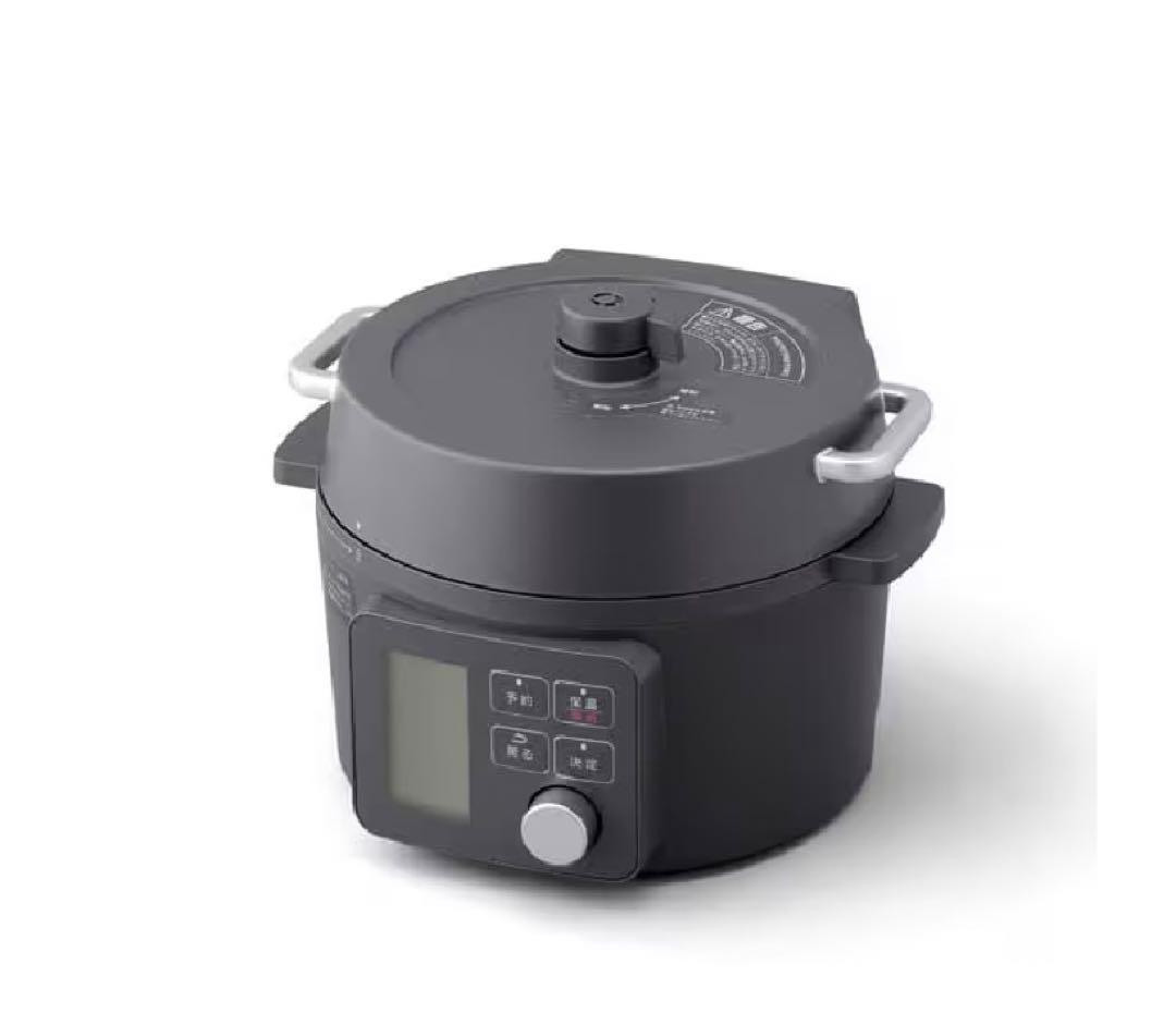電気圧力鍋IRIS OHYAMA KPC-MA2 2.2L ブラック