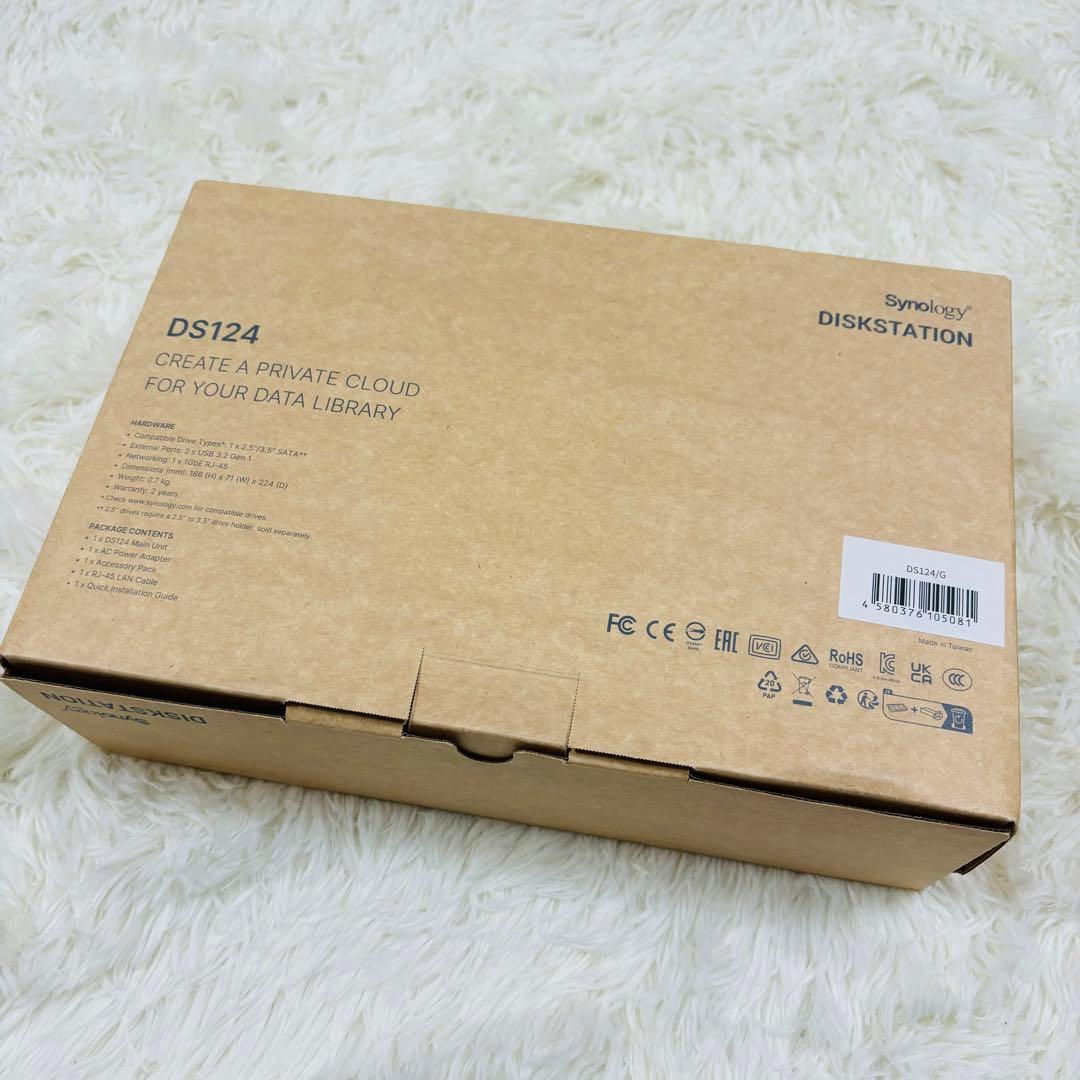 【未使用】Synology DiskStation DS124
