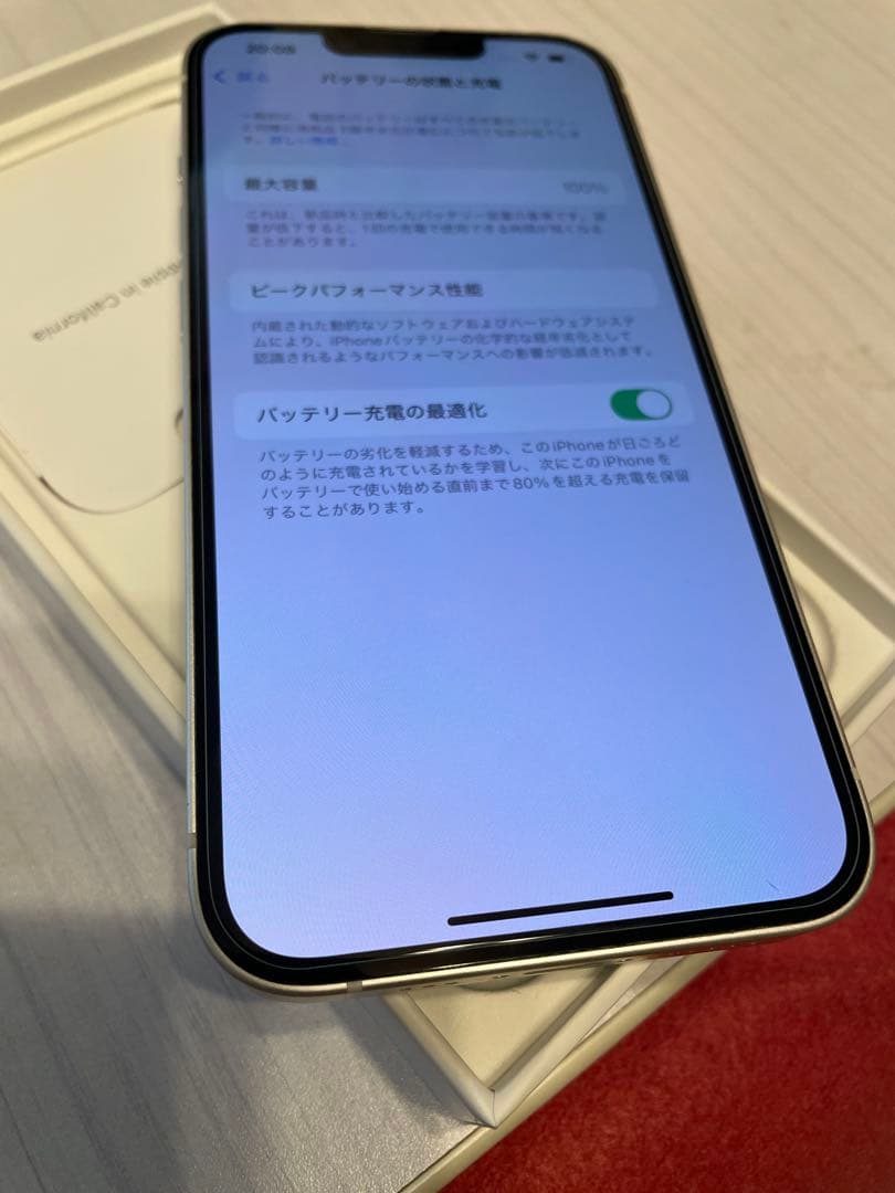 iPhone14 128gb 純正バッテリー100% SIMフリー 修理歴なし