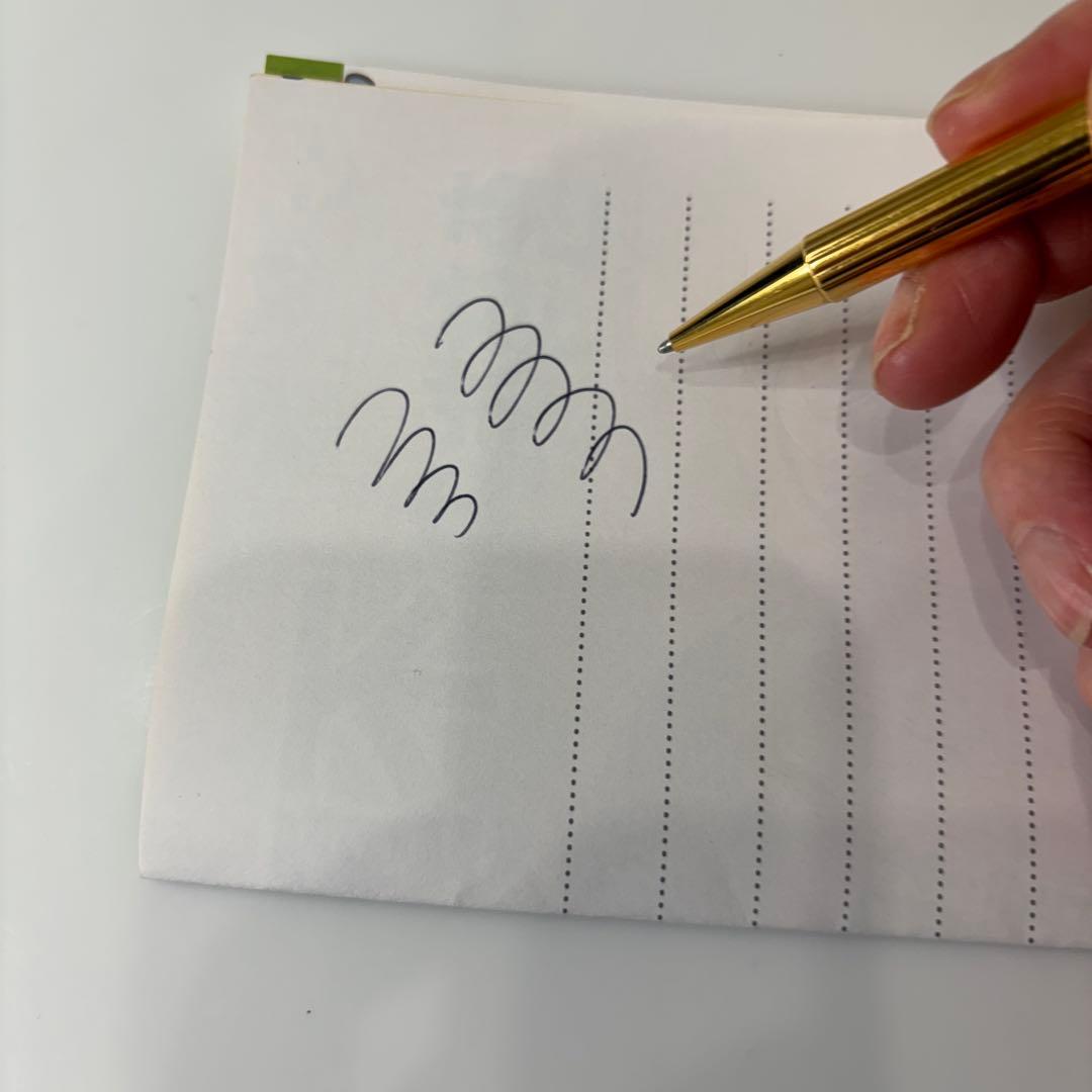 匿名発送　Cartier カルティエ トリニティ ツイスト式ボールペン ゴールド