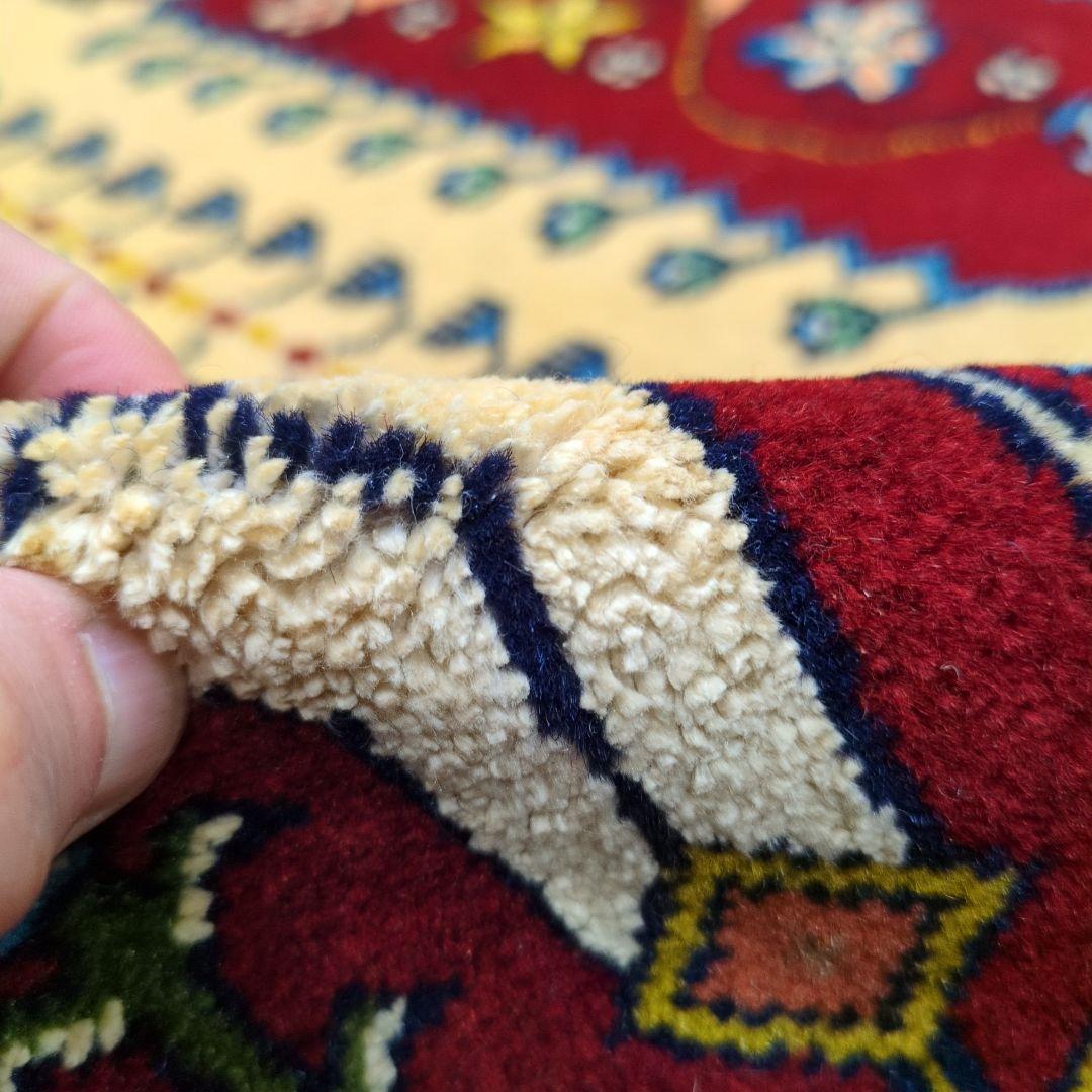 ペルシャ絨毯 新品 192x135 手織り クルド・ グーチャン産 persia