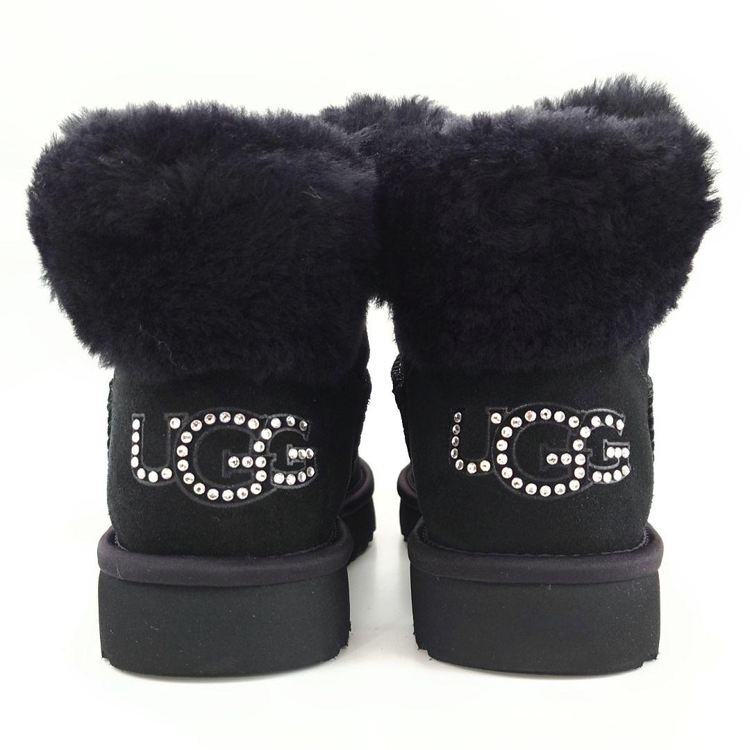 未使用 アグ クラシック ブリング ミニ グリッター ムートンブーツ EMU