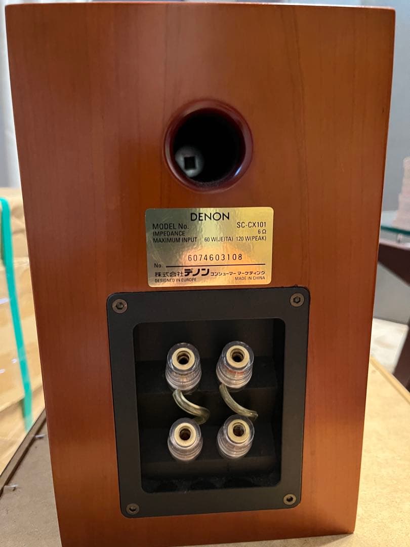 DENON ブックシェルフスピーカー　SC-CX101 ネット無し