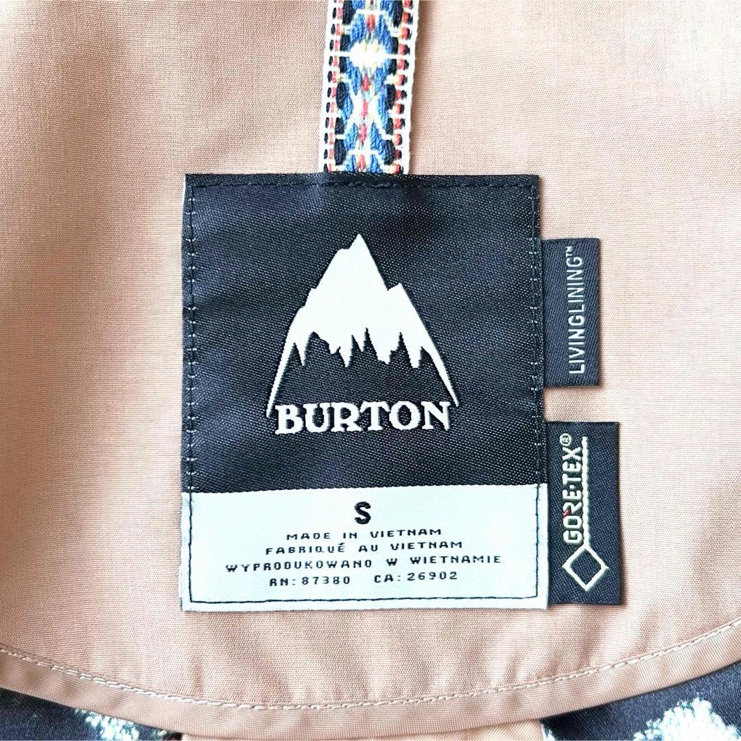 4921【美品】バートン　ジャケット ファー付き ゴアテックス ピンクベージュ