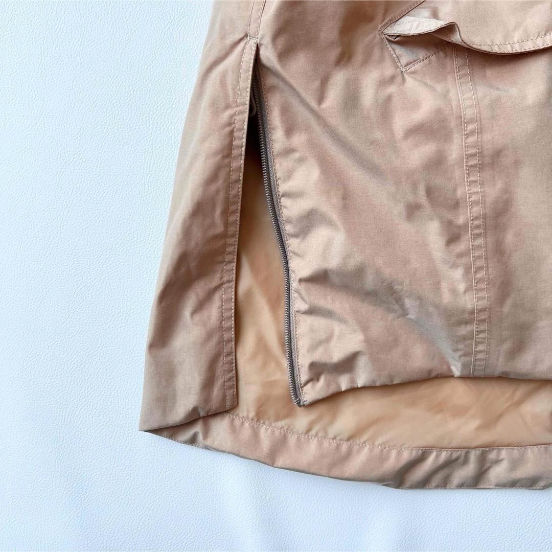 4921【美品】バートン　ジャケット ファー付き ゴアテックス ピンクベージュ