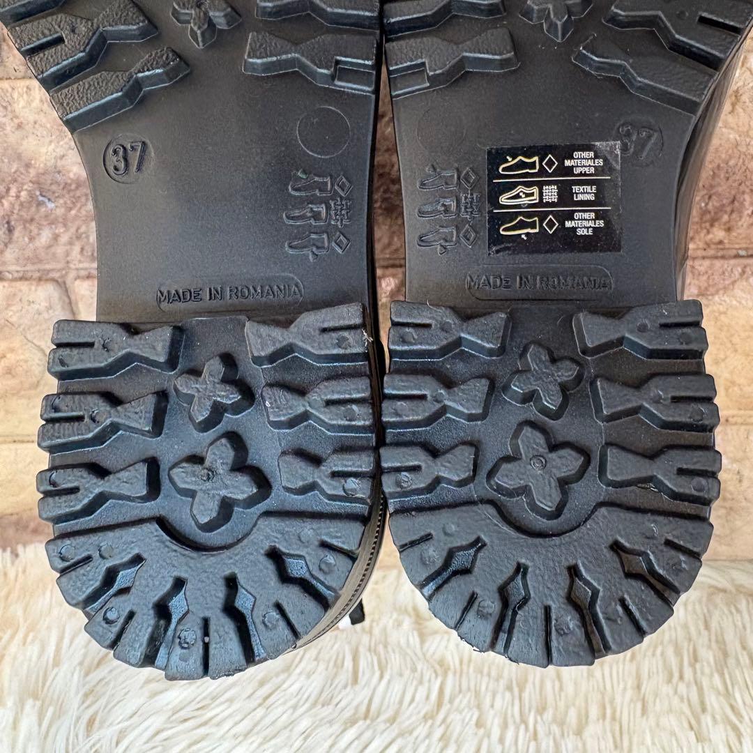 新品　HUGO BOSS グロッシー チェルシースタイル レインブーツ　23.5