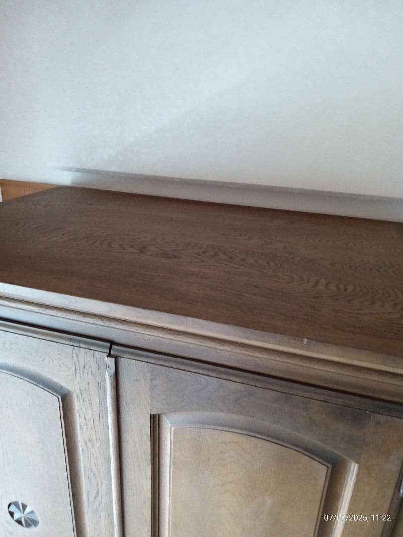 ワードローブ 昭和レトロ アンティーク　ナラ無垢 洋服箪笥