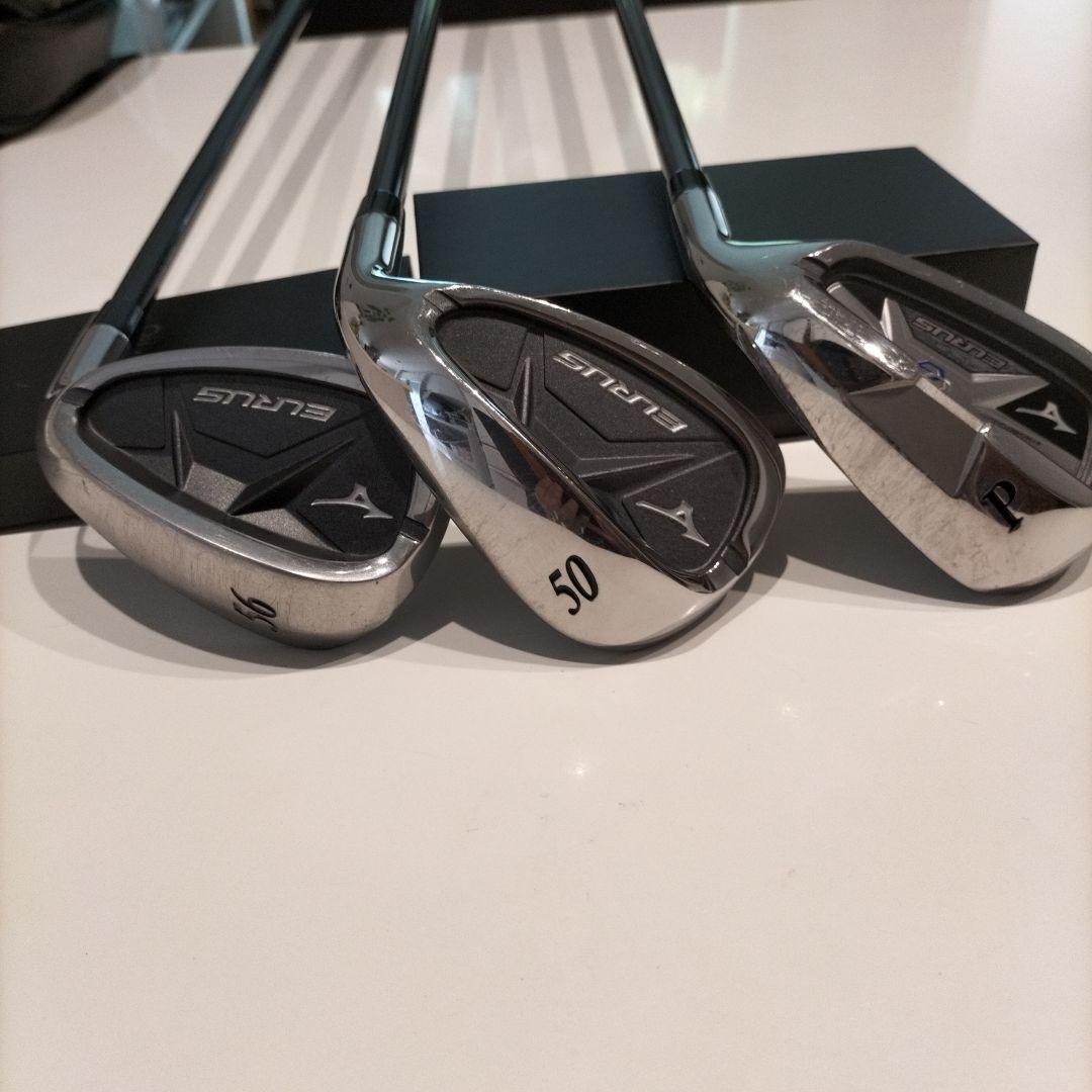 ミズノユーラスＧ６メンズアイアンセット とキャディーバッグ