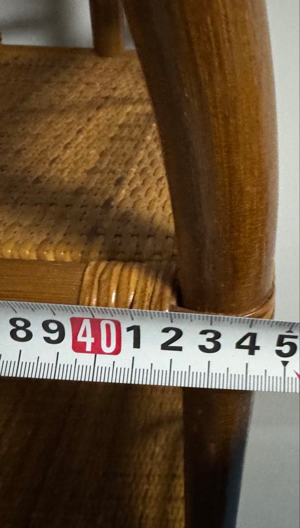 も*り様 ヴィンテージ　ラタンディスプレイラック　引き出し付き3段飾り棚　籐家具