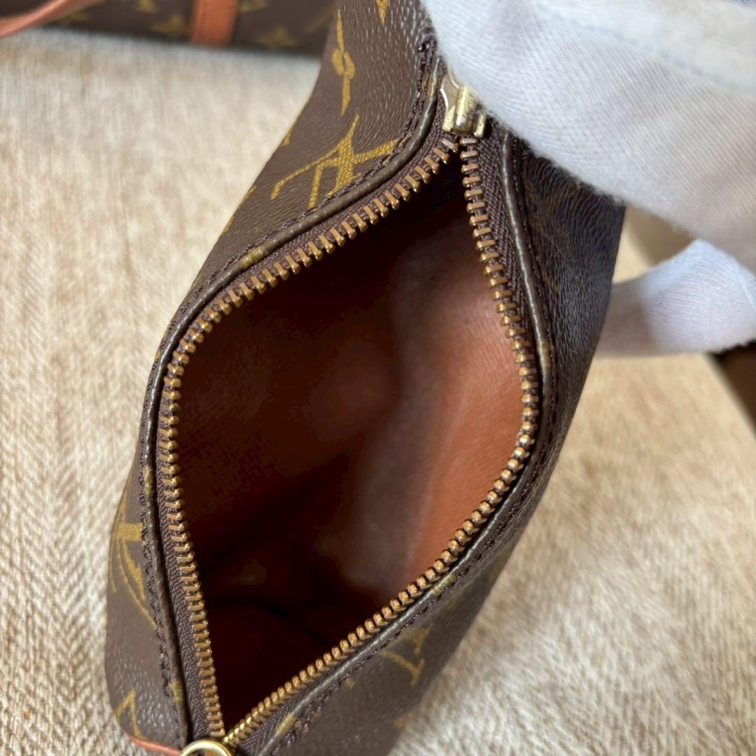 LOUIS VUITTON パピヨン 30 ハンドバッグ モノグラム ポーチ付き