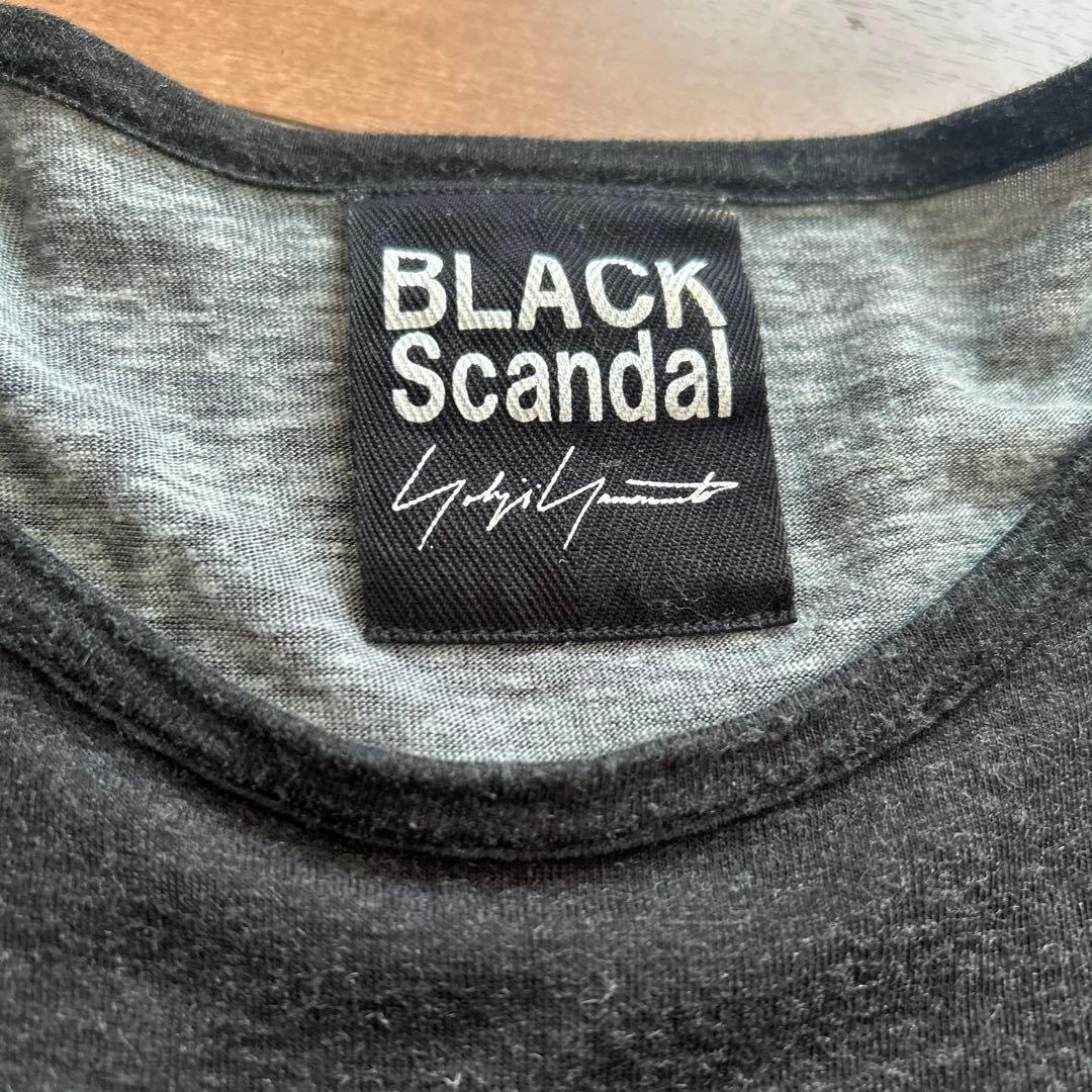 BLACK Scandal Yohji Yamamoto 内田すずめカットソー