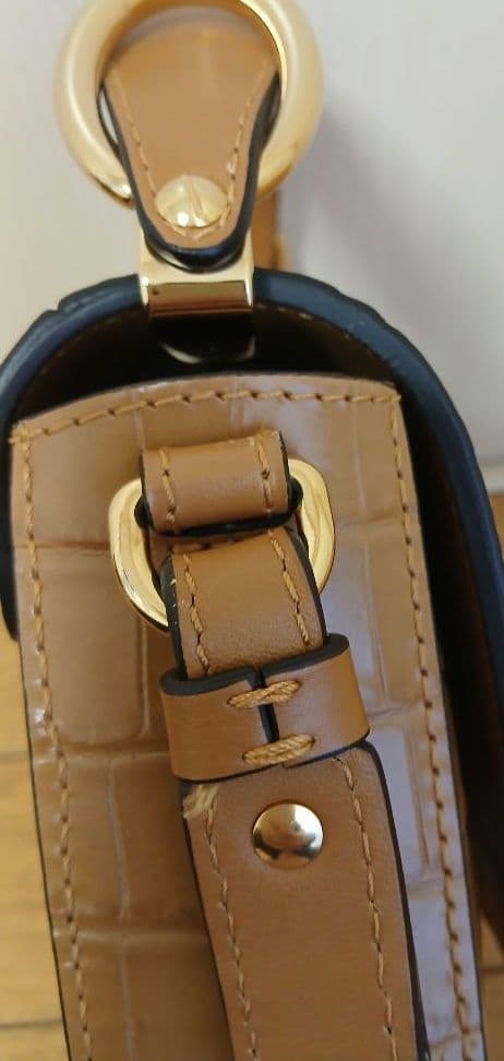 Chloe クロエ C 2WAY ミニレザーショルダーバッグ