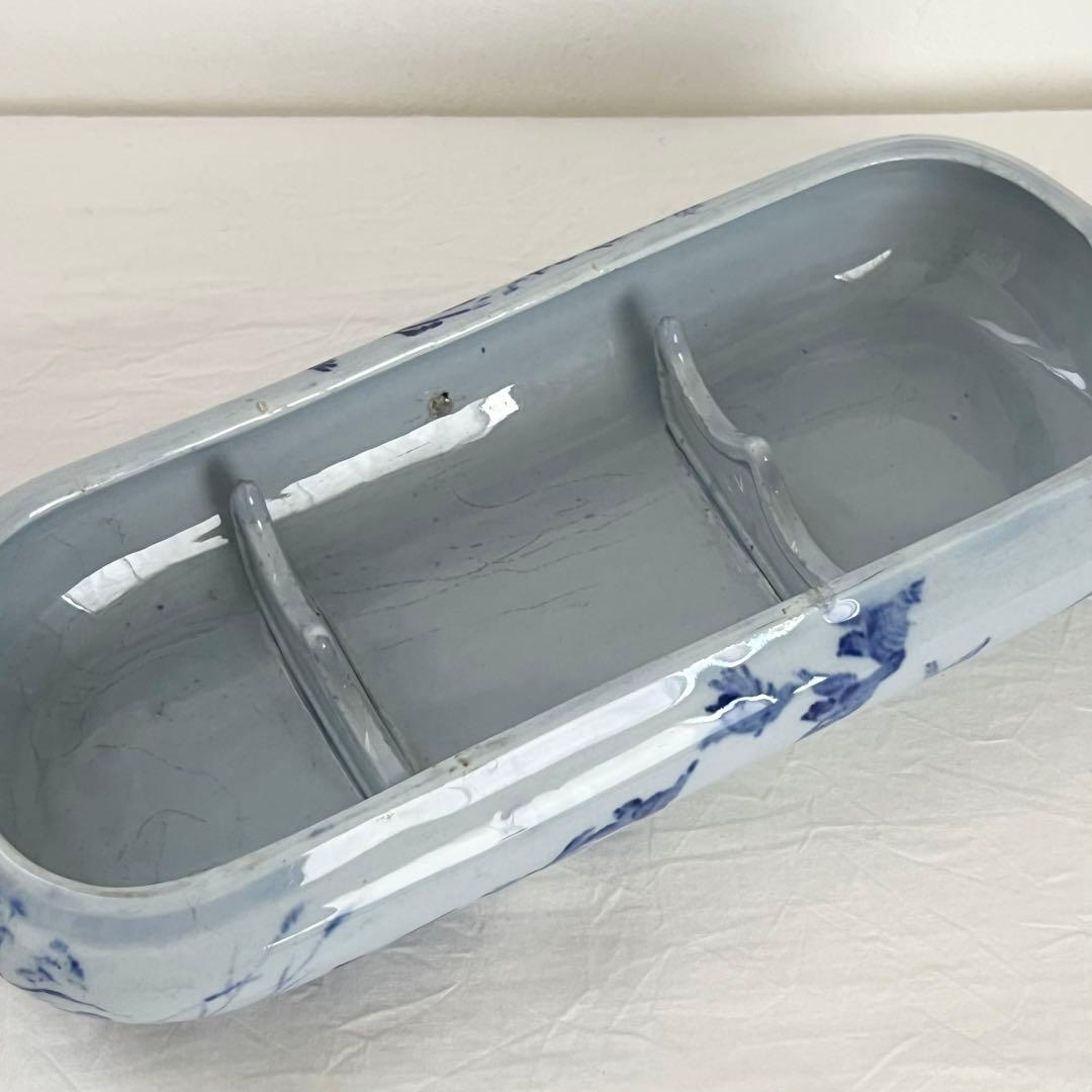 専用　クレイユモントロー Creil Montereau 花鳥 歯ブラシケース