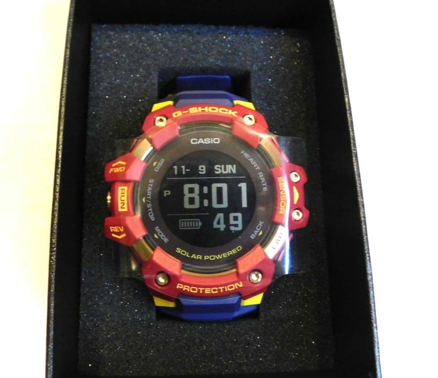 CASIO Gショック FCバルセロナコラボ GBD-H1000BAR-4JR