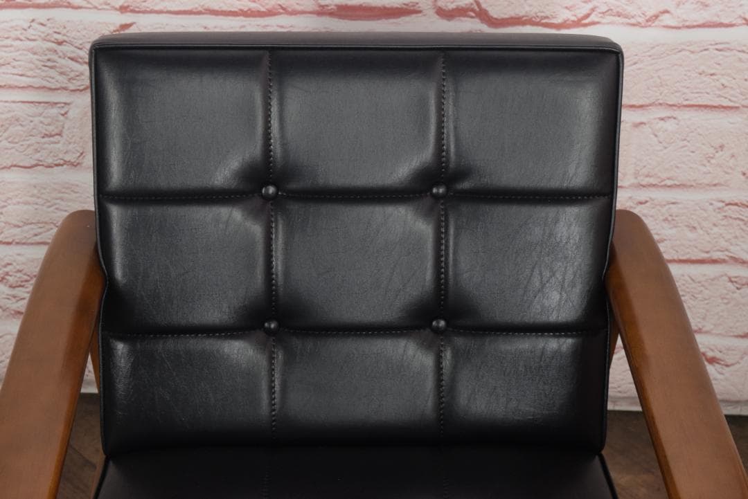 展示品　カリモク60 Kチェア スタンダードブラック　 W36170BW　19C