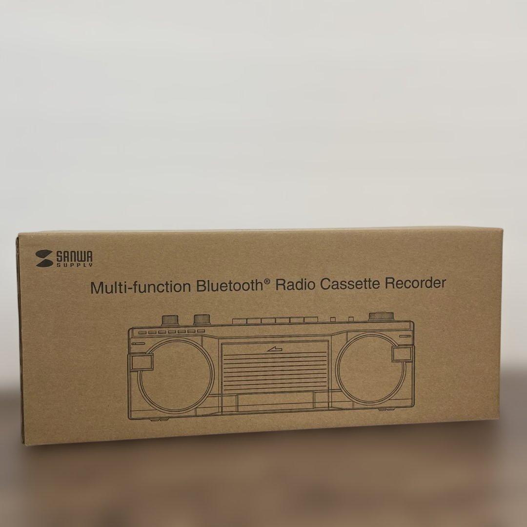 12038 サンワダイレクト Bluetooth搭載 ラジカセ変換プレーヤー