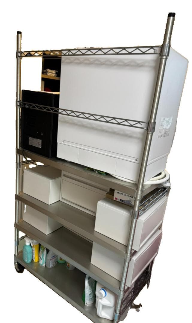 6/10以降お渡し　ルミナス プレミアムライン ソリッドシェルフラック 4段