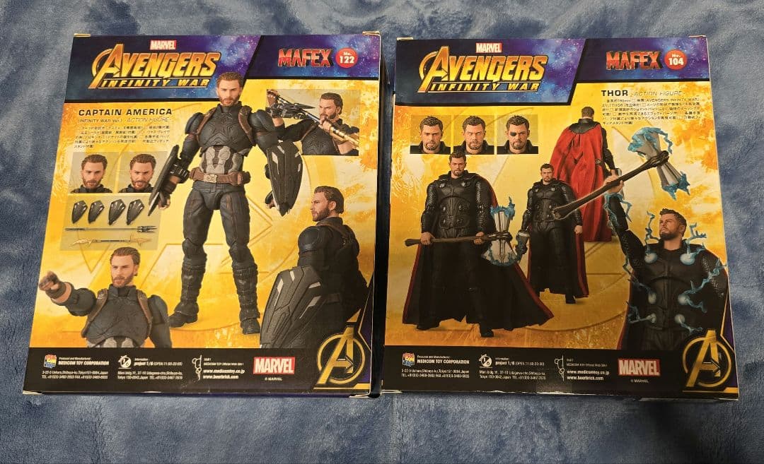 MAFEX アベンジャーズ インフィニティ・ウォー ソー キャプテンアメリカ
