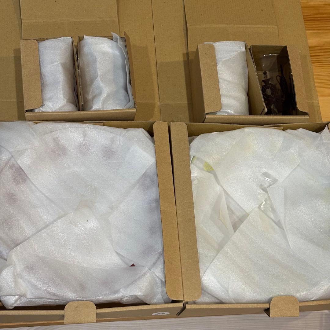 藤井フミヤ　ガラス皿&グラスセット