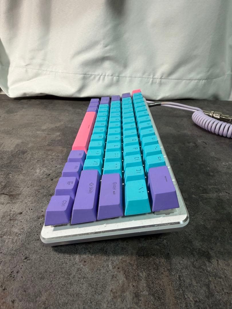 ノ*ム様 あ*る様 自作ゲーミングキーボード 銀軸 静音化済