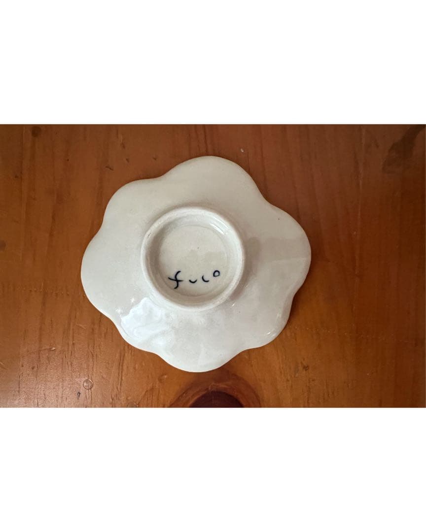 長谷川風子 さん　お皿3枚　オーバル皿　ケーキ皿　豆皿