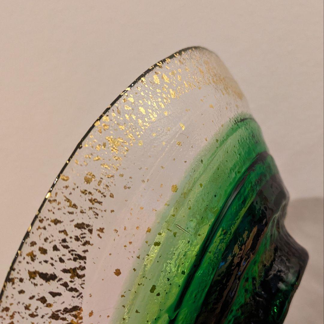 ガラス製小鉢 2枚　緑