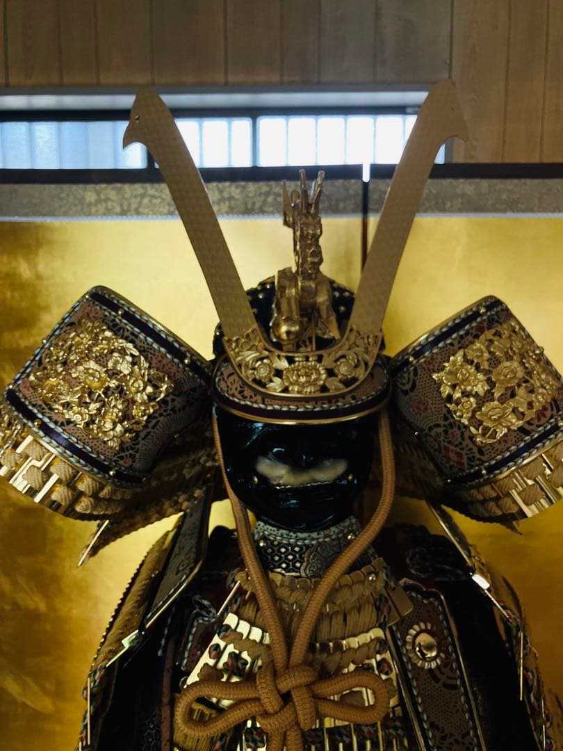 五月人形　鈴甲子雄山 大鎧 正絹１８号