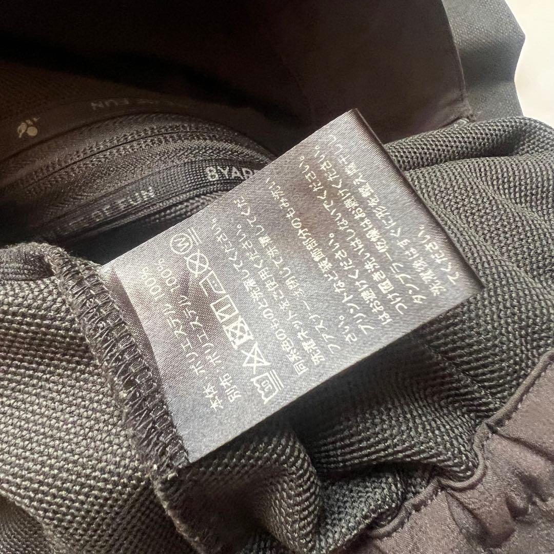 8YARDS ハチヤーズ　パーカー　切り替え　レディース　ゴルフ　S 黒　ロゴ