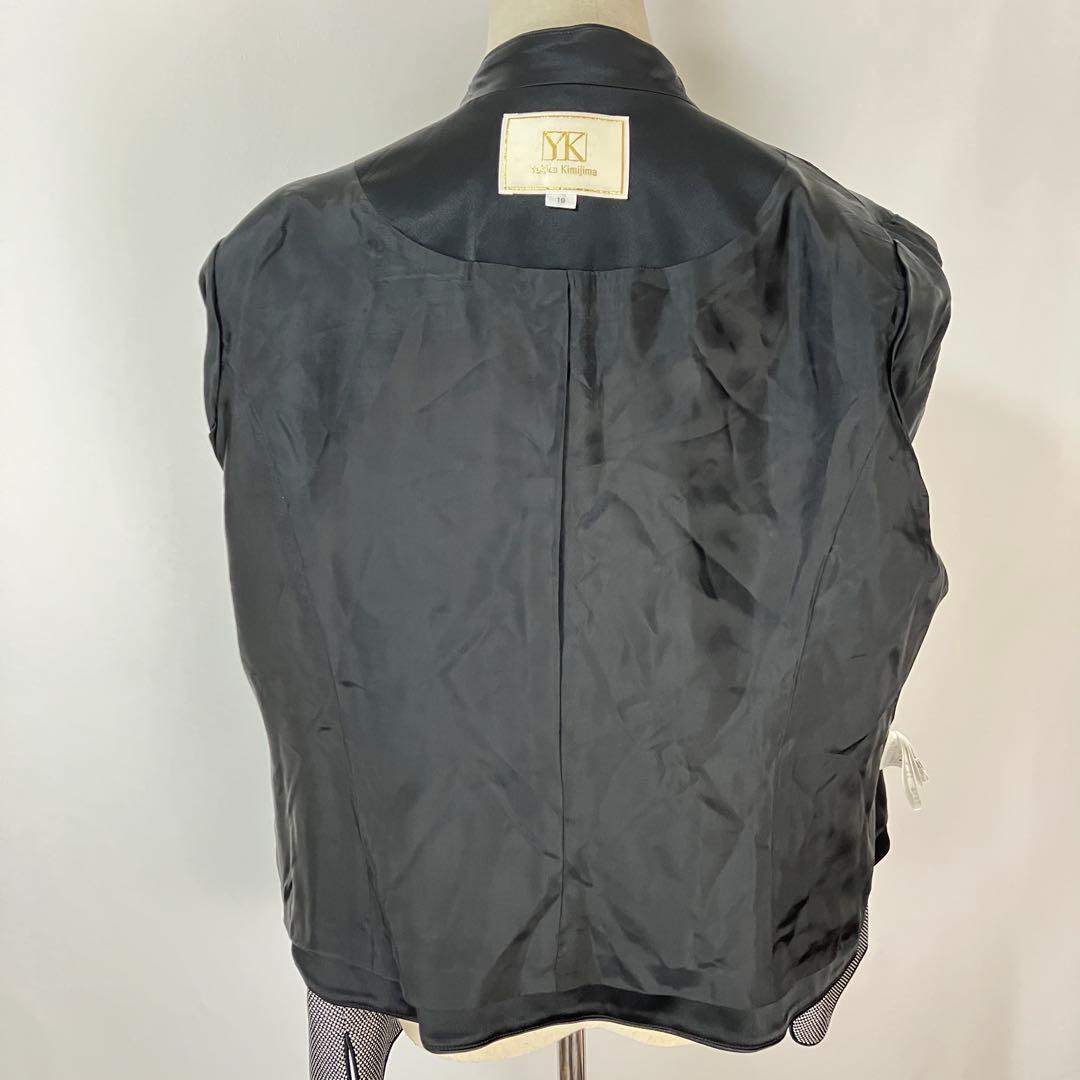 極美品 Yukiko Kimijima ジャケット セレモニー ラメジャガード
