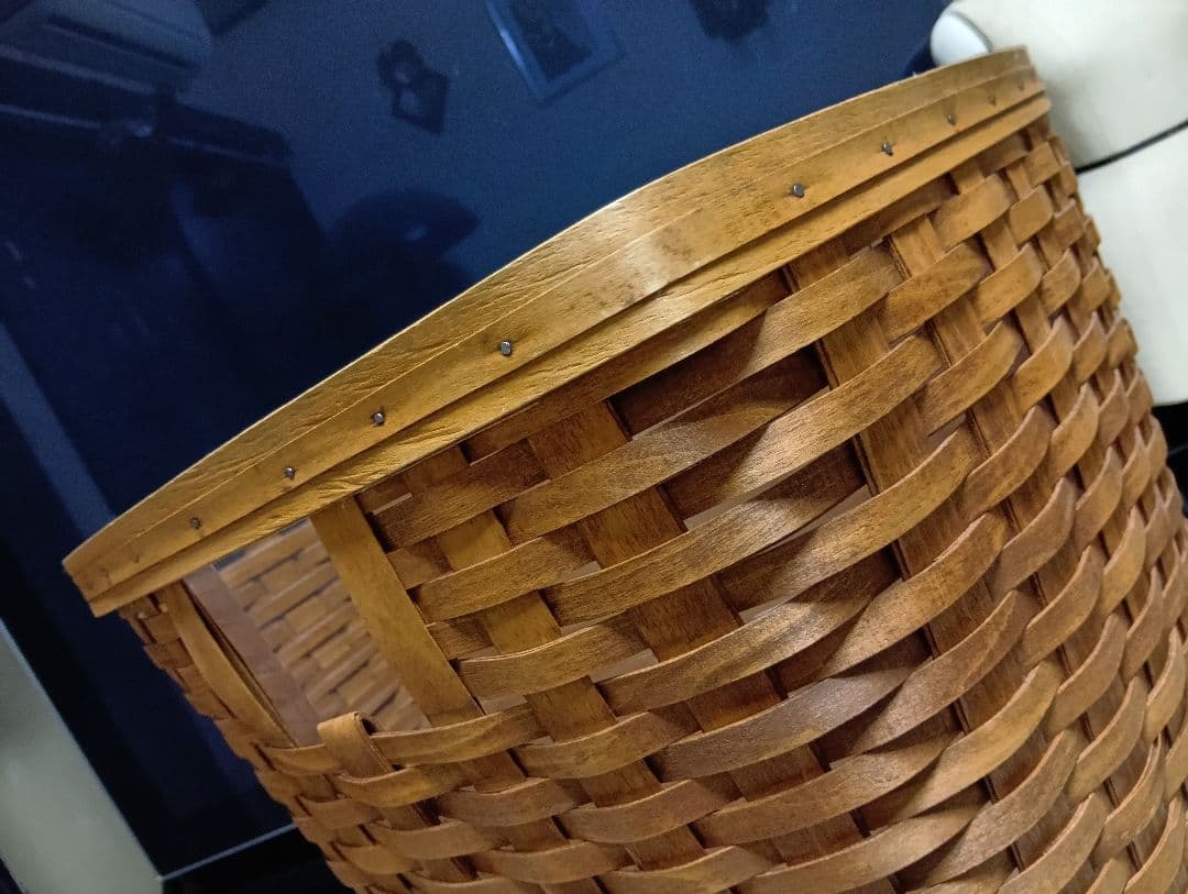 希少　1993年　ロンガーバーガー　大型　ラージサイズ　ランドリー　バスケット