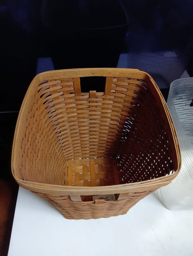 希少　1993年　ロンガーバーガー　大型　ラージサイズ　ランドリー　バスケット