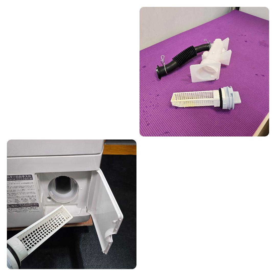 【完全分解洗浄済み】SHARP 7KG ドラム式洗濯機 2017年製