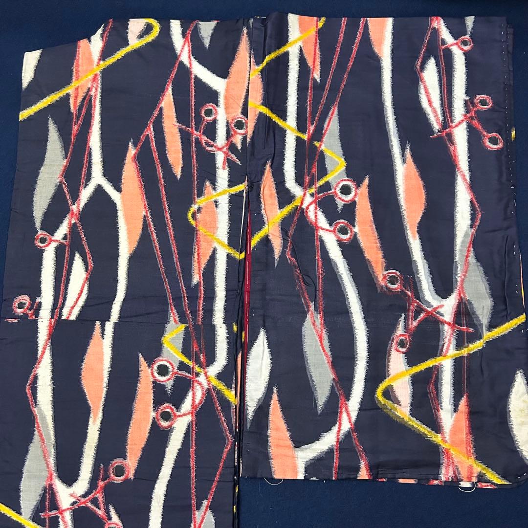 J-1 銘仙着物12枚おまとめ売り　材料正絹