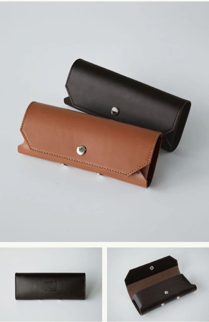 希少　土屋鞄　60周年 眼鏡ケース兼ペンケース　マローネブラック　限定生産