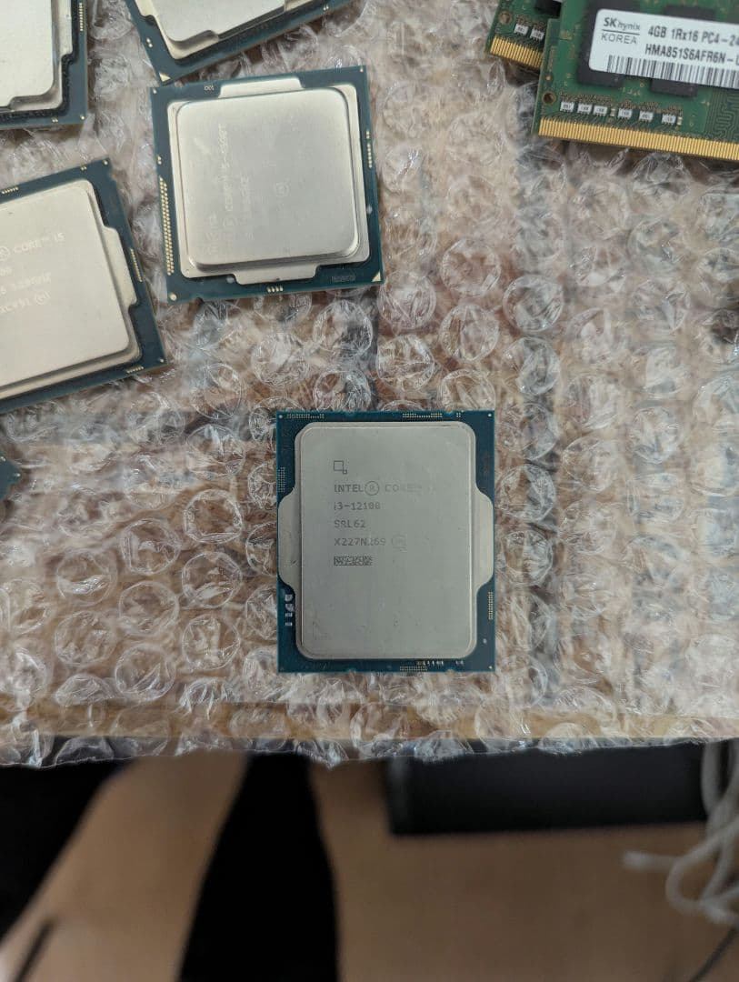 Intel cpuセット