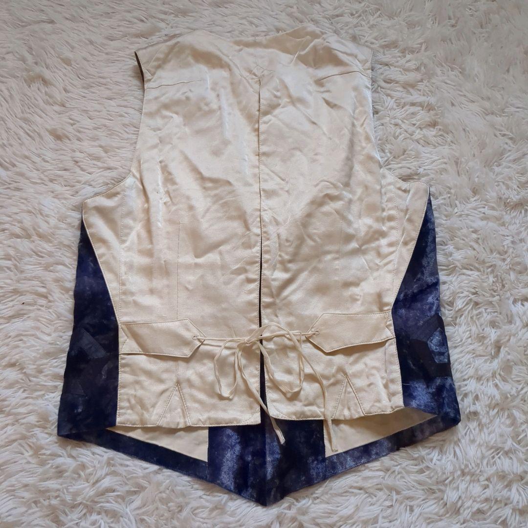 Number(N)ine ナンバーナイン 09'S ベルベットベスト ジレ 金釦