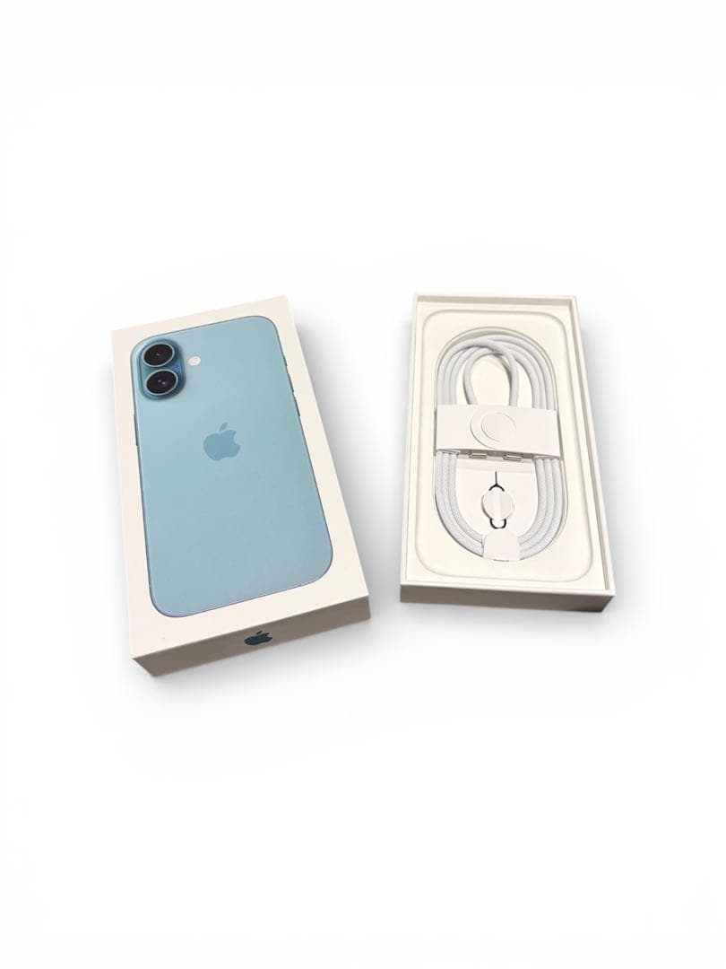 【超美品・箱あり・保証あり】iPhone16 256GB ティール SIMフリー