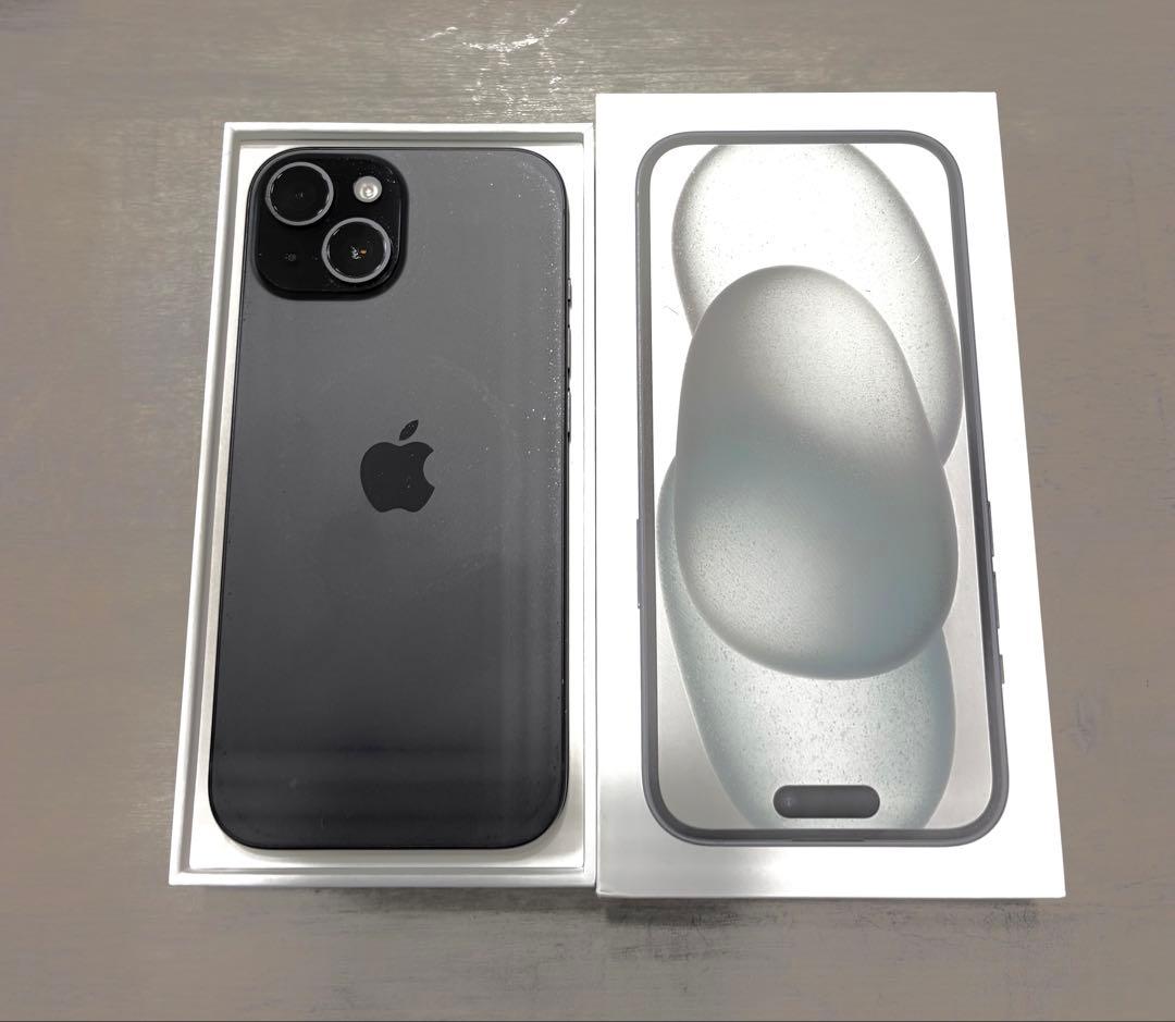 iphone15 128gb ブラック