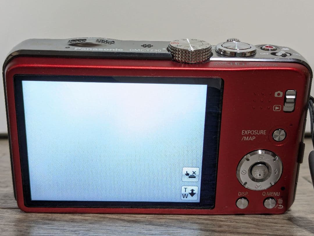 Panasonic　LUMIX　DMC-TZ30 レッド　デジカメ