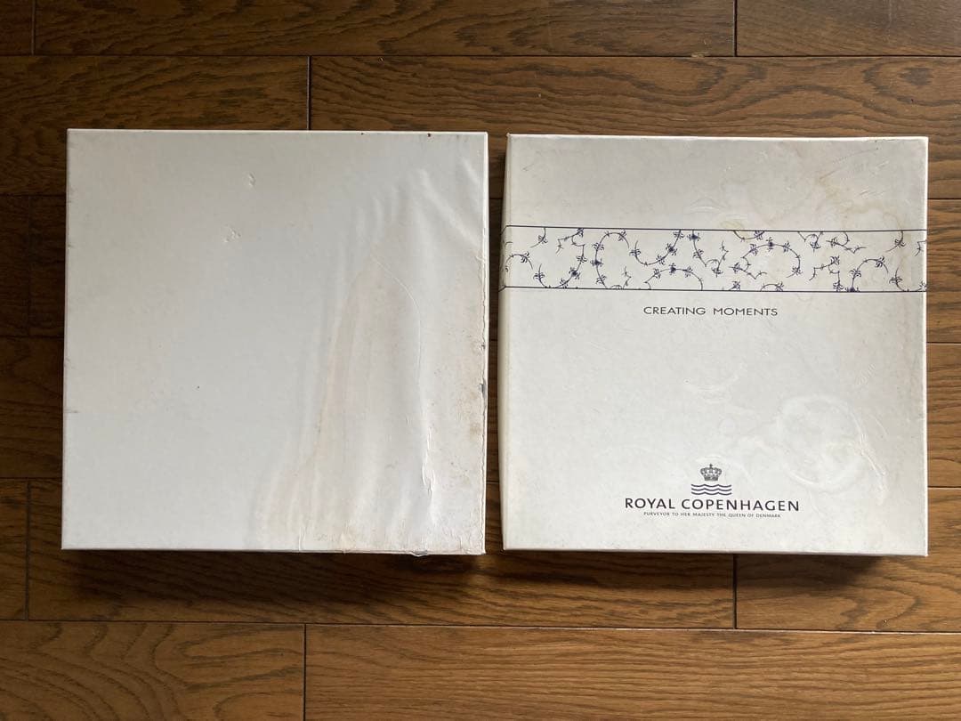 ロイヤルコペンハーゲン　ブルーフルーテッド　フルレース　プレート