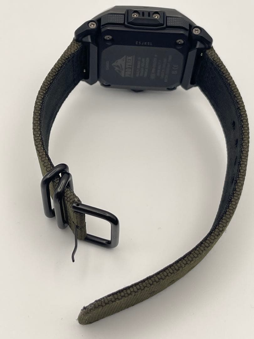 極美品 PROTREK PRW-6900YB-3JF カーキ 黒 プロトレック