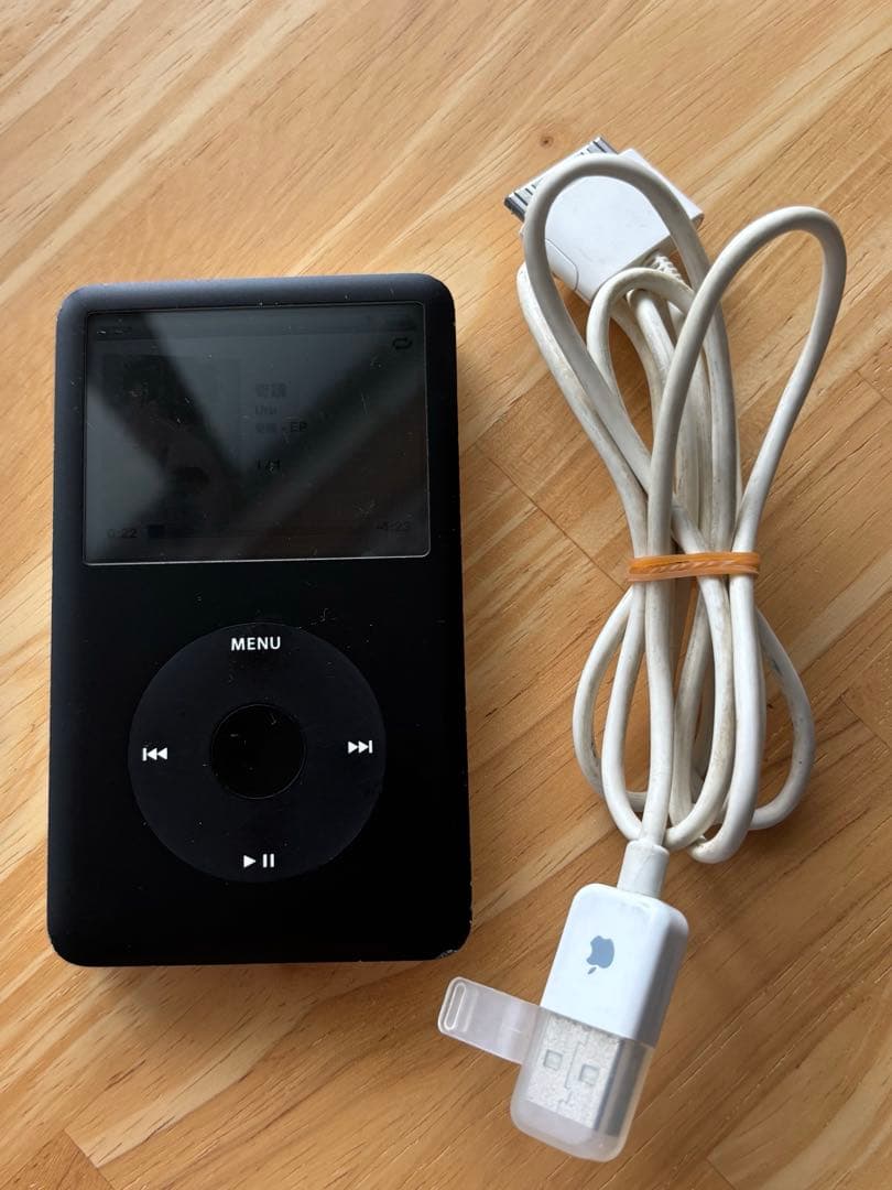 iPod classic 80GB 動作確認済 ケーブル付き