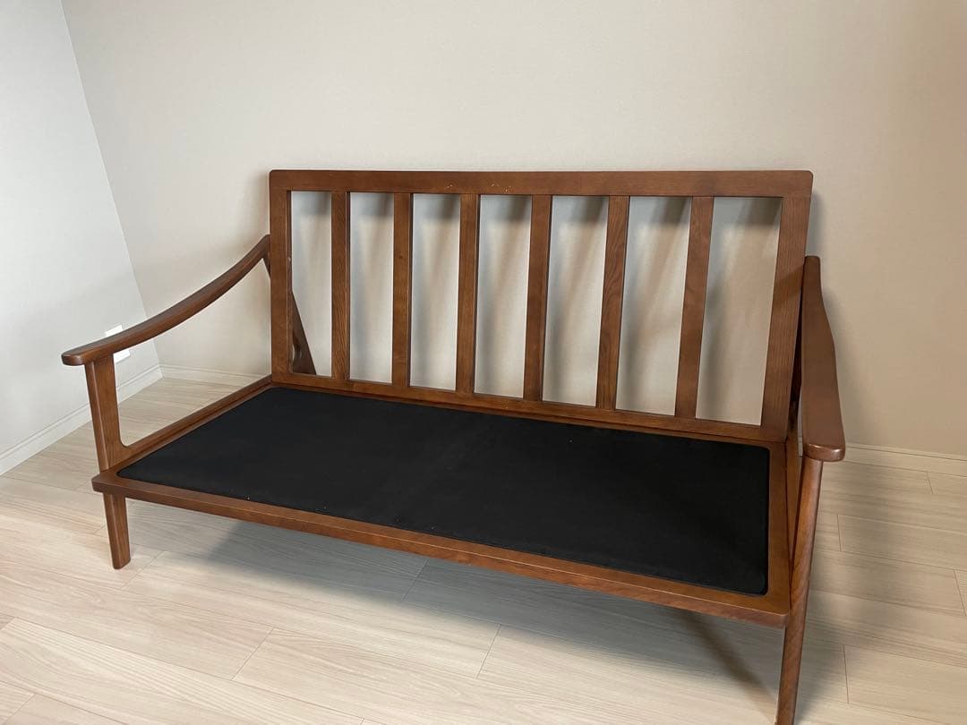 【週末セール】北欧　2.5人掛けファブリックソファ